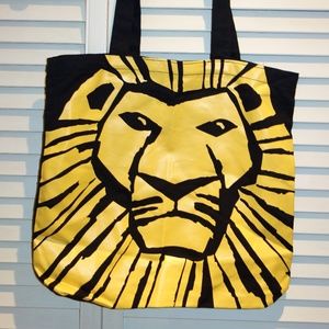 The Lion King Broadway Musical Canvas Tote Bag